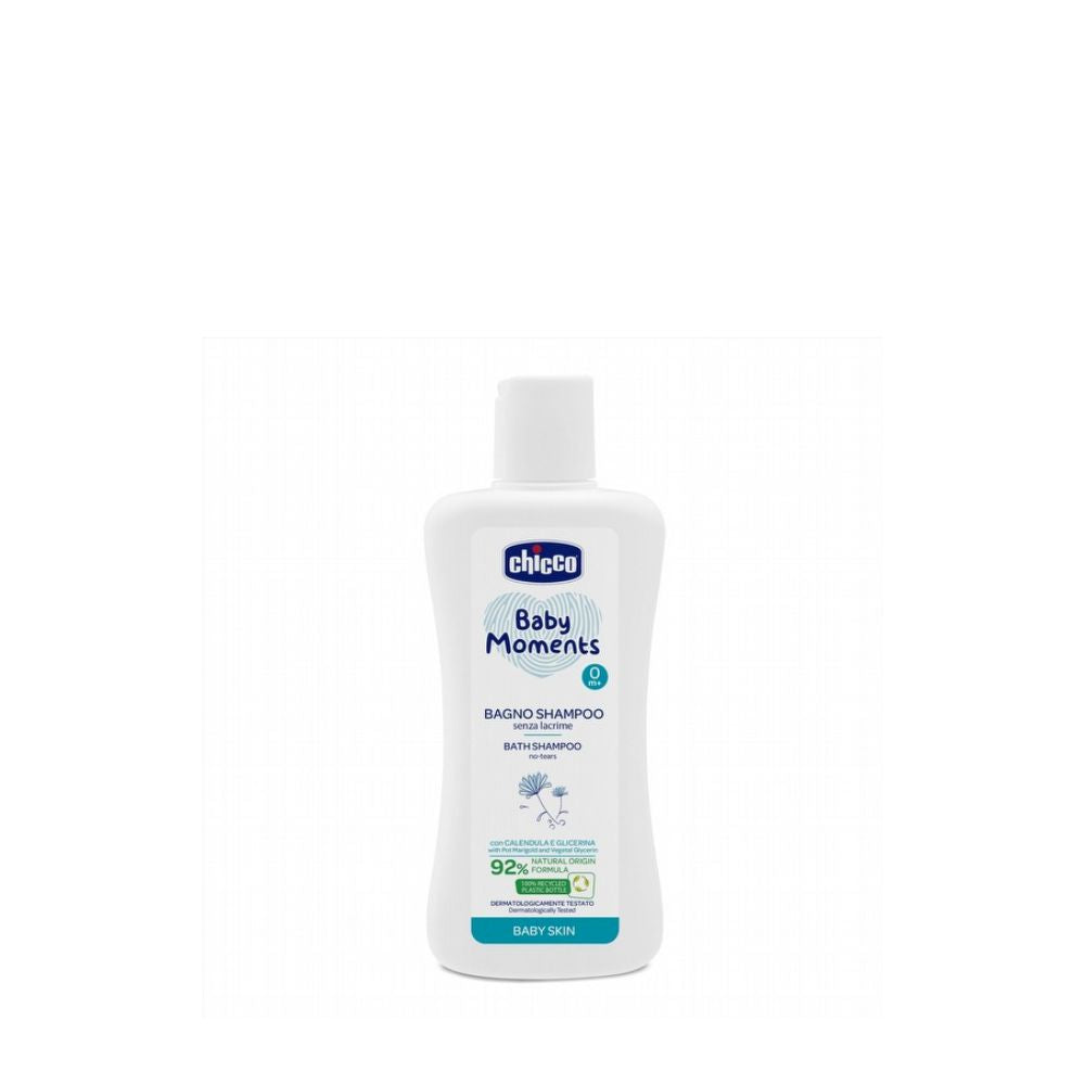 Chicco Baby Moments No-Tears Bath Shampoo - 750ml