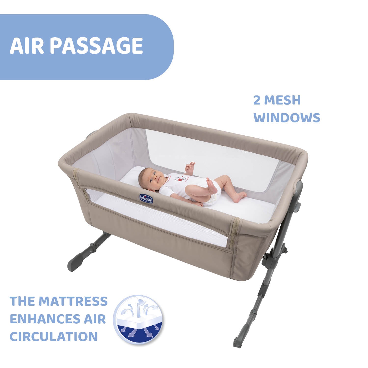 Side Sleeping Crib Chicco Next To Me Dream Mattress Size Chicco 