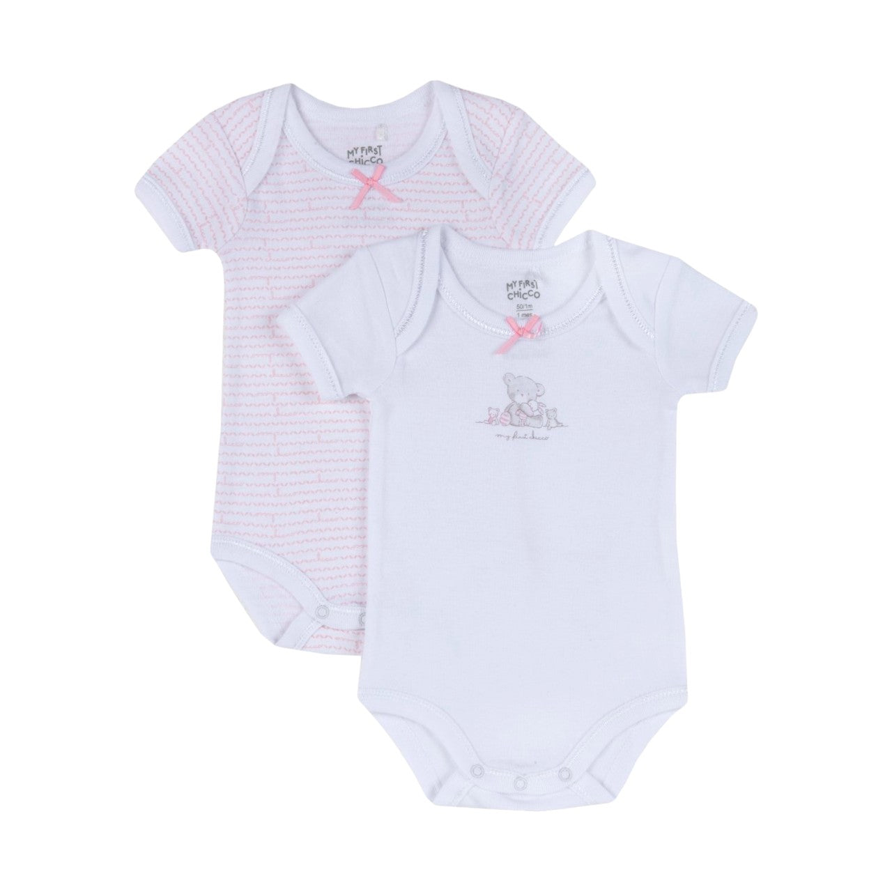 Newborn 2pcs Short Sleeve Bodysuit