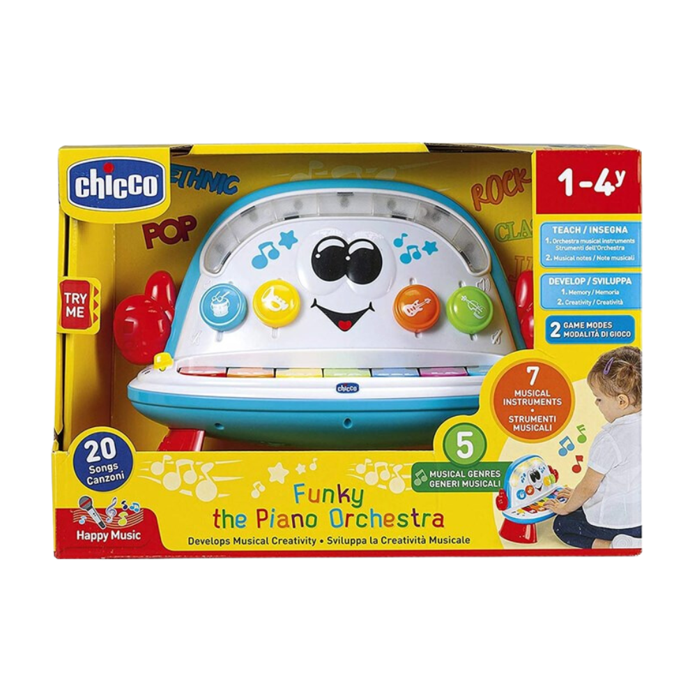 Chicco Funky the Piano Orchestra Toy For Kids age to years