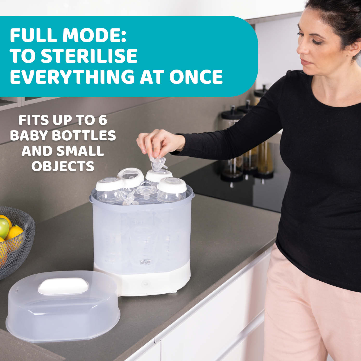 Chicco 3-in-1 Bottle Sterilizer – Chicco Philippines