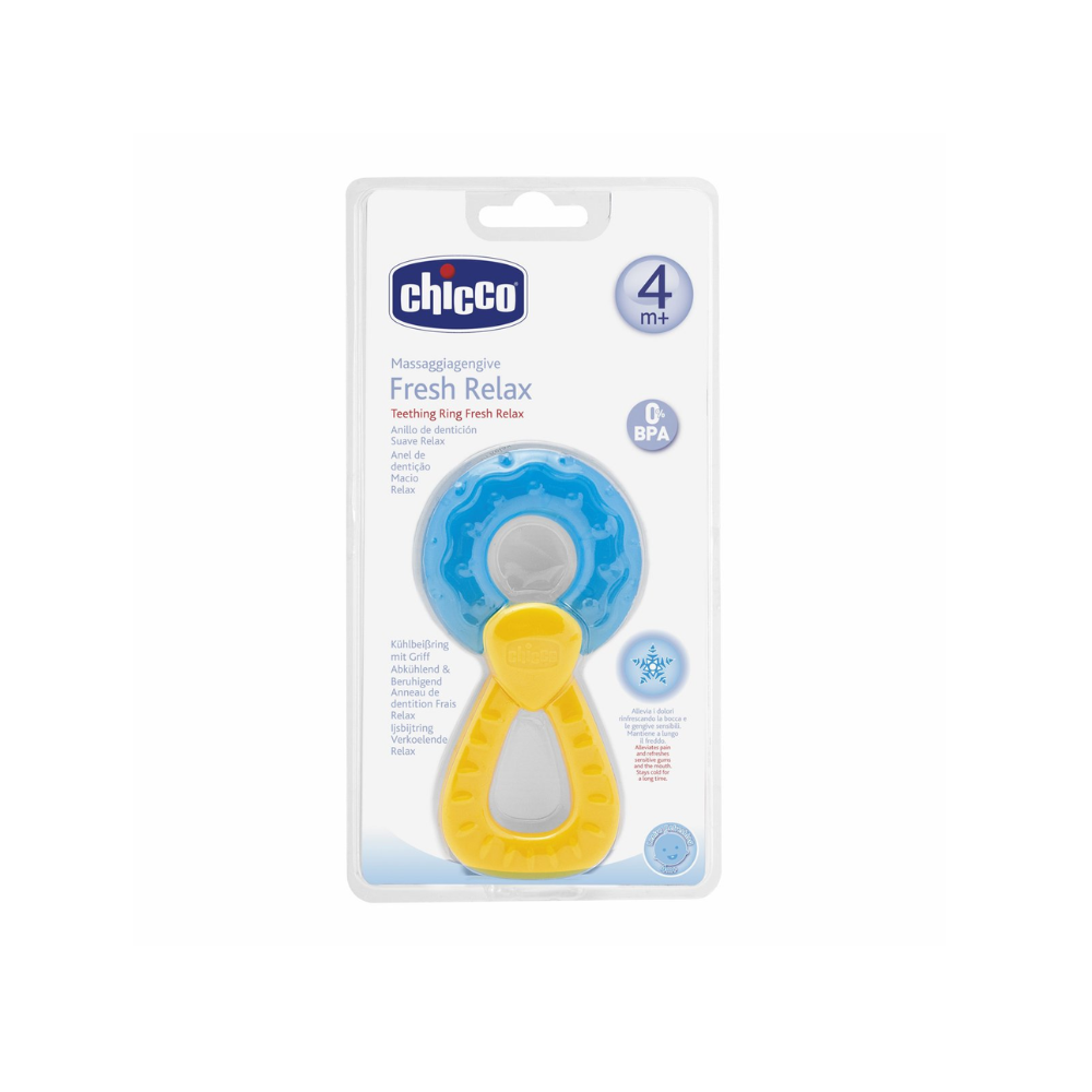 Chicco Fresh Relax Cooling Teether | Suitable for 4 Months and up ...
