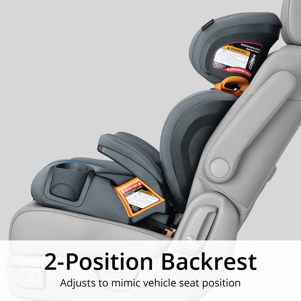 KidFit 2-in-1 Belt Positioning Booster Car Seat - Horizon
