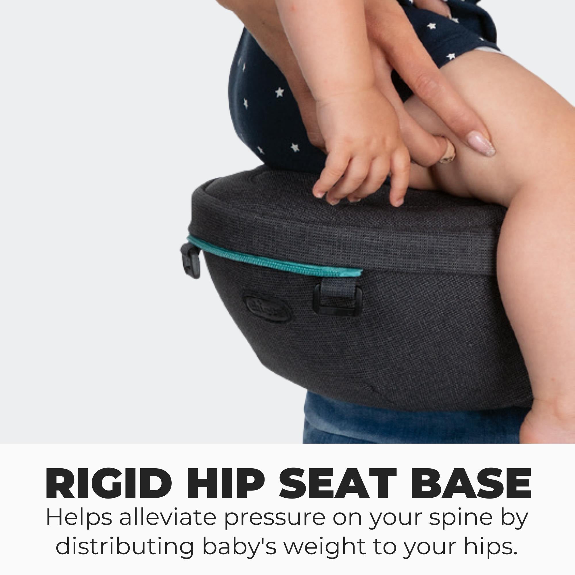 Hip Seat Ergonomic Baby Carrier for Months to 15 kg