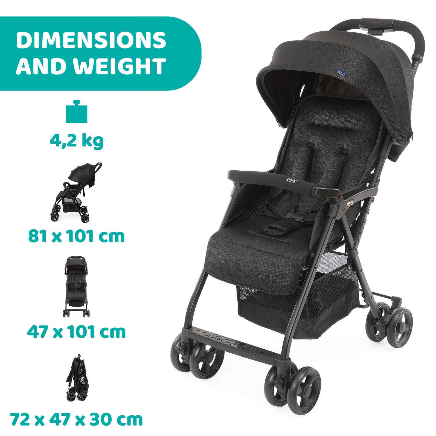 Ohlala Lightweight Stroller - Main Image
