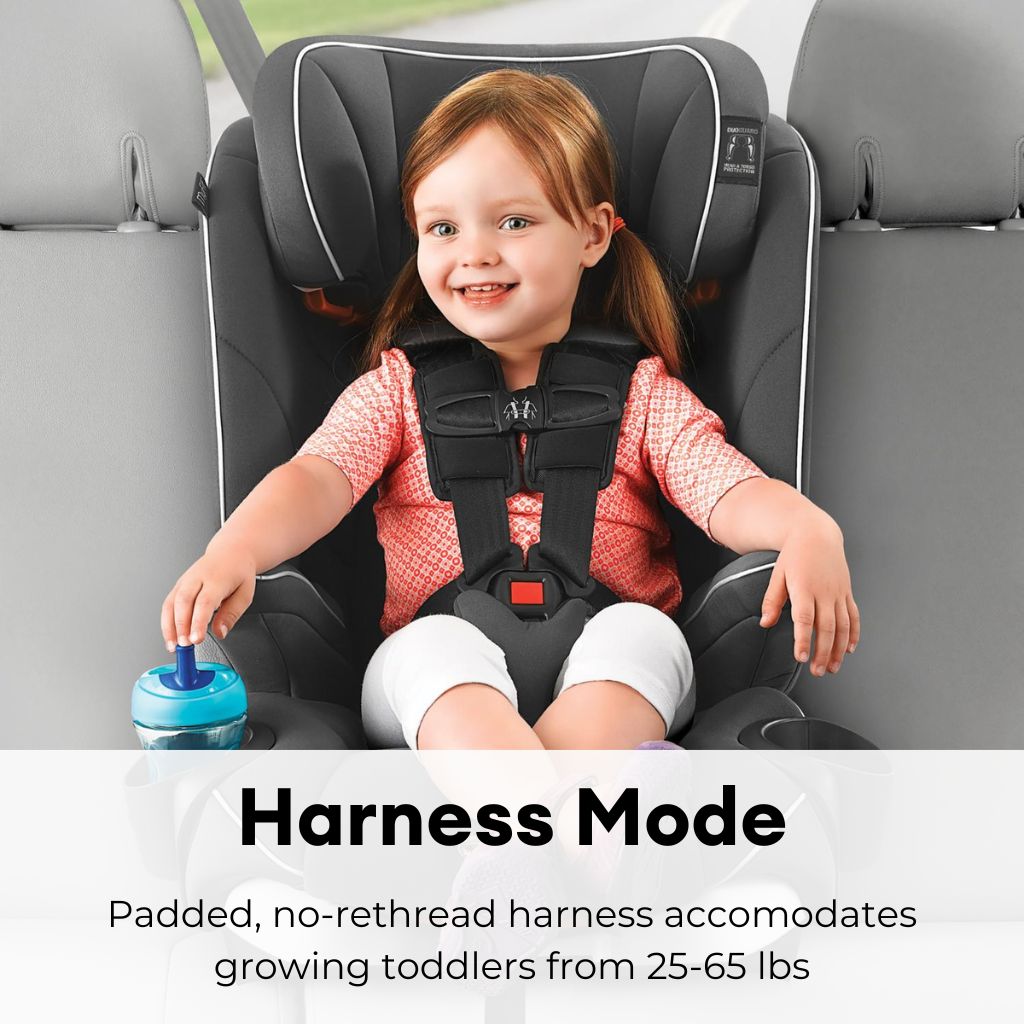MyFit Harness + Booster Car Seat - Fathom