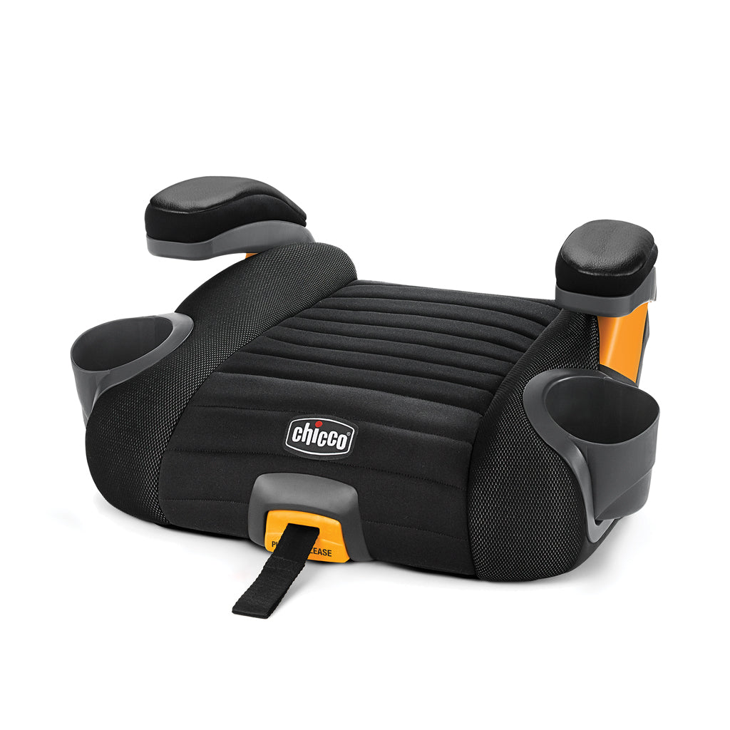 GoFit Plus Backless Booster Car Seat - Iron (with Latch / ISOFIX)