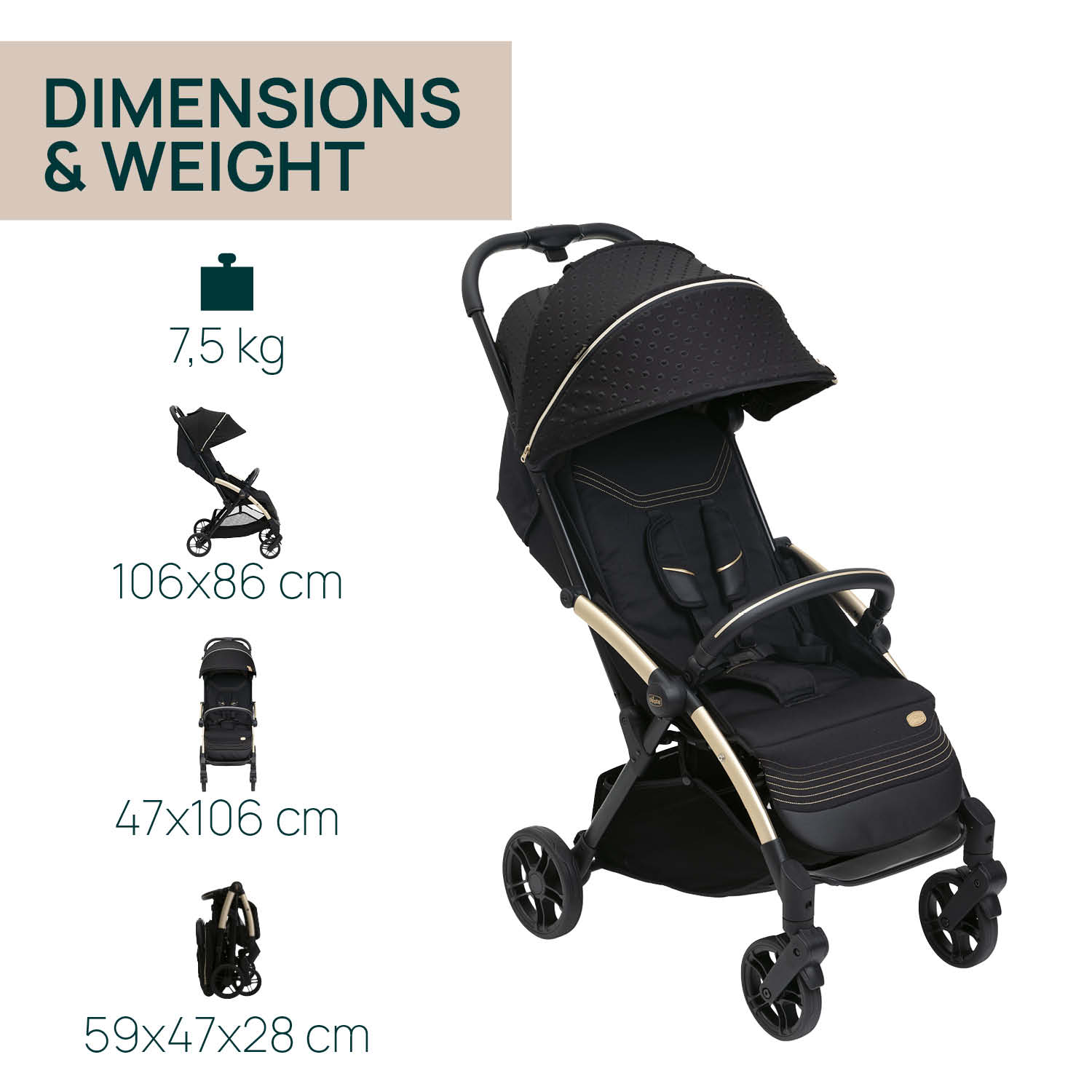 Goody XPlus Automatic Folding Stroller – Chicco Philippines