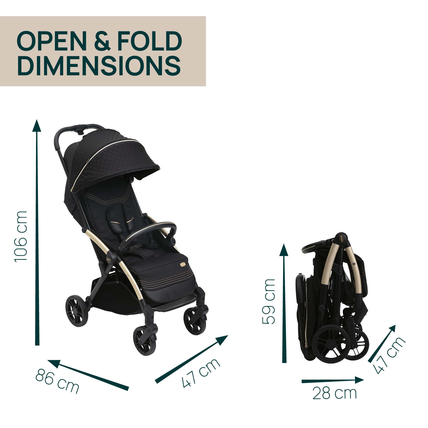 Goody XPlus Automatic Folding Stroller – Chicco Philippines