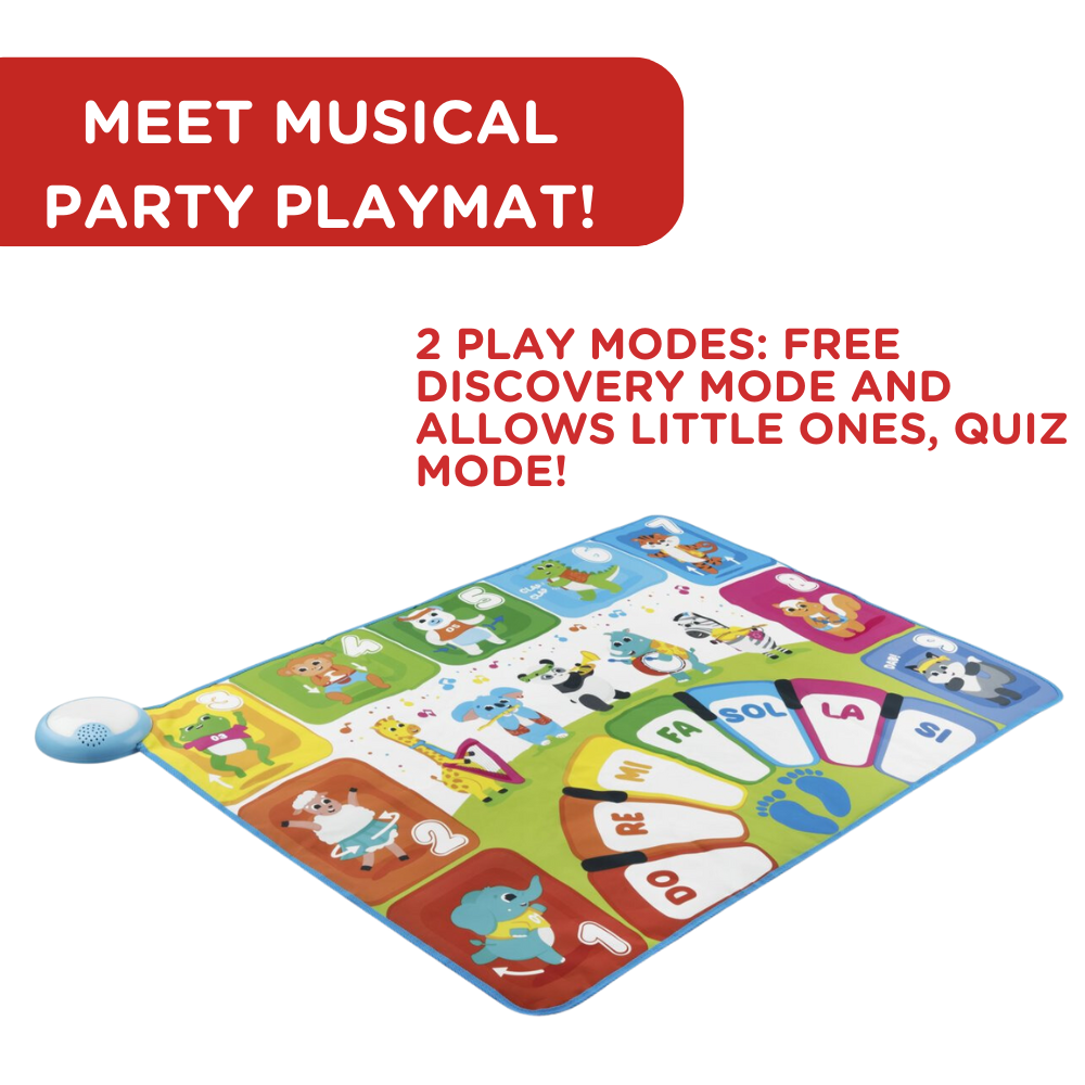 Chicco Musical Party Playmat Toy Suitable for Babies Toddler