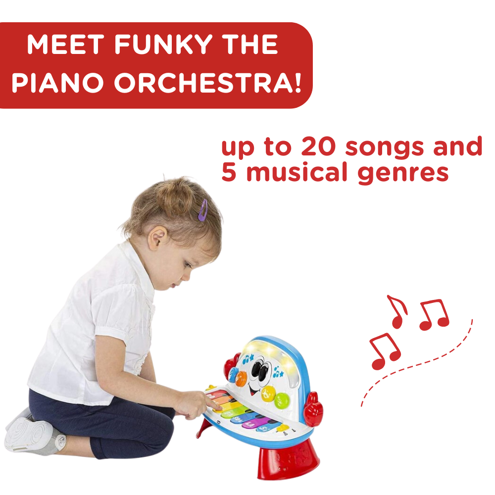 Chicco Funky the Piano Orchestra Toy For Kids age to years