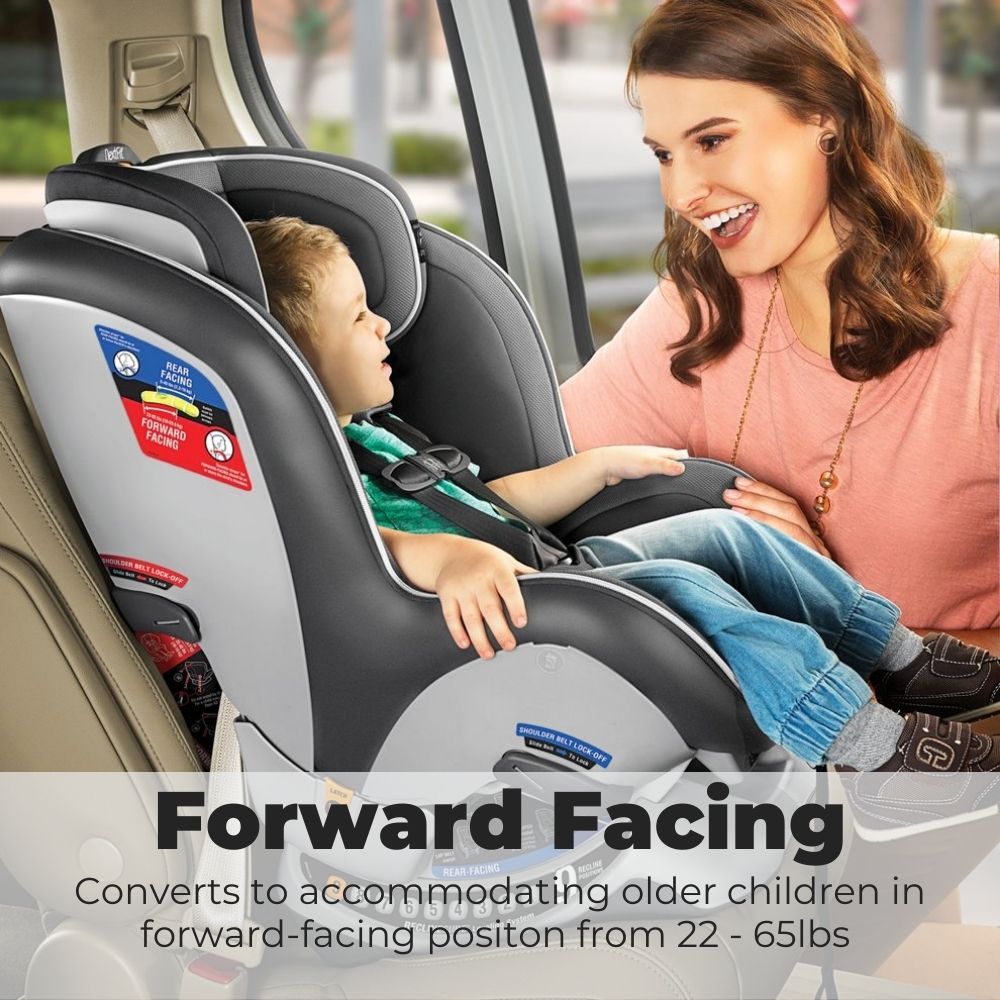 NextFit Zip Convertible Car Seat - Geo